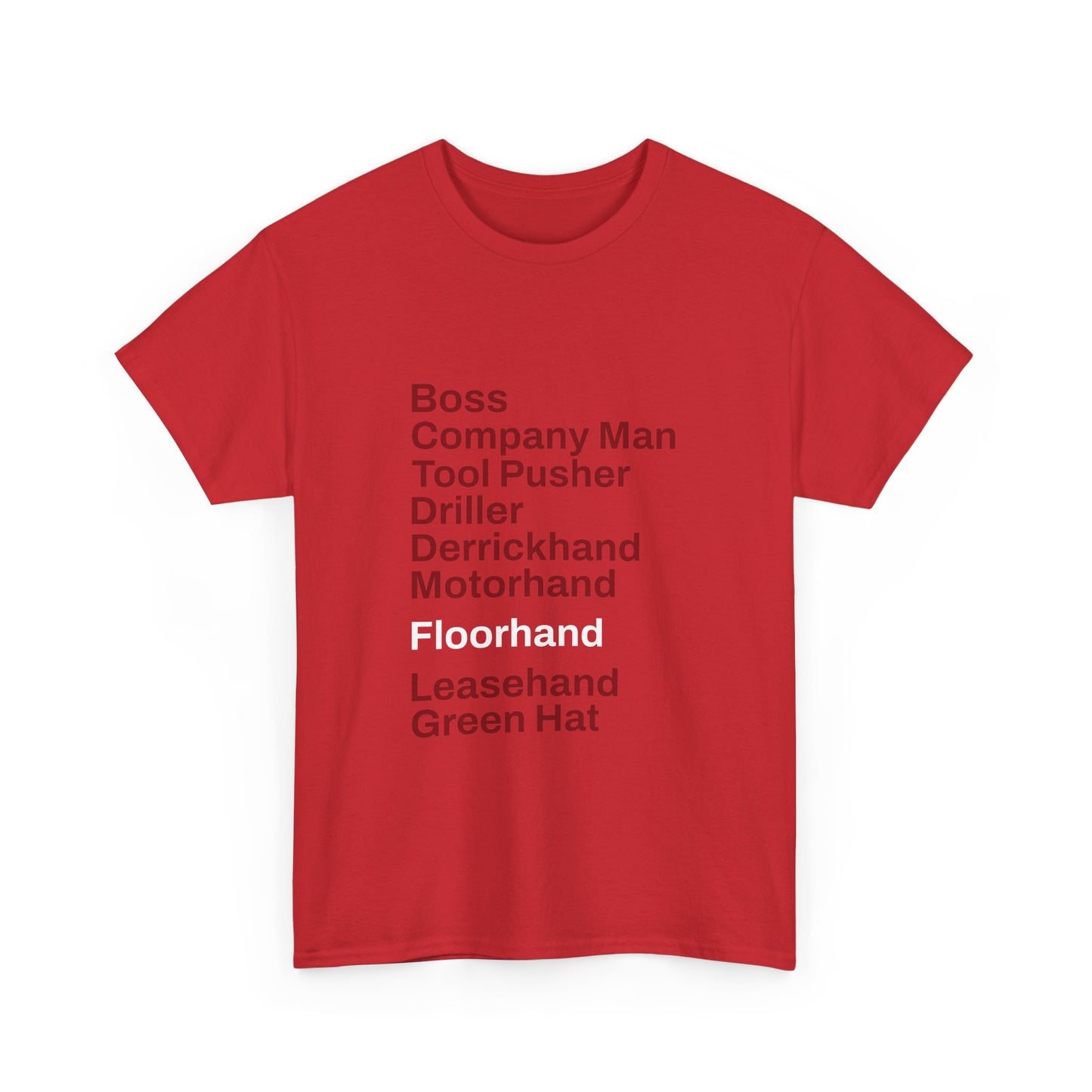 Rig Crew Series 'Floorhand' - Adult Short Sleeve Tee
