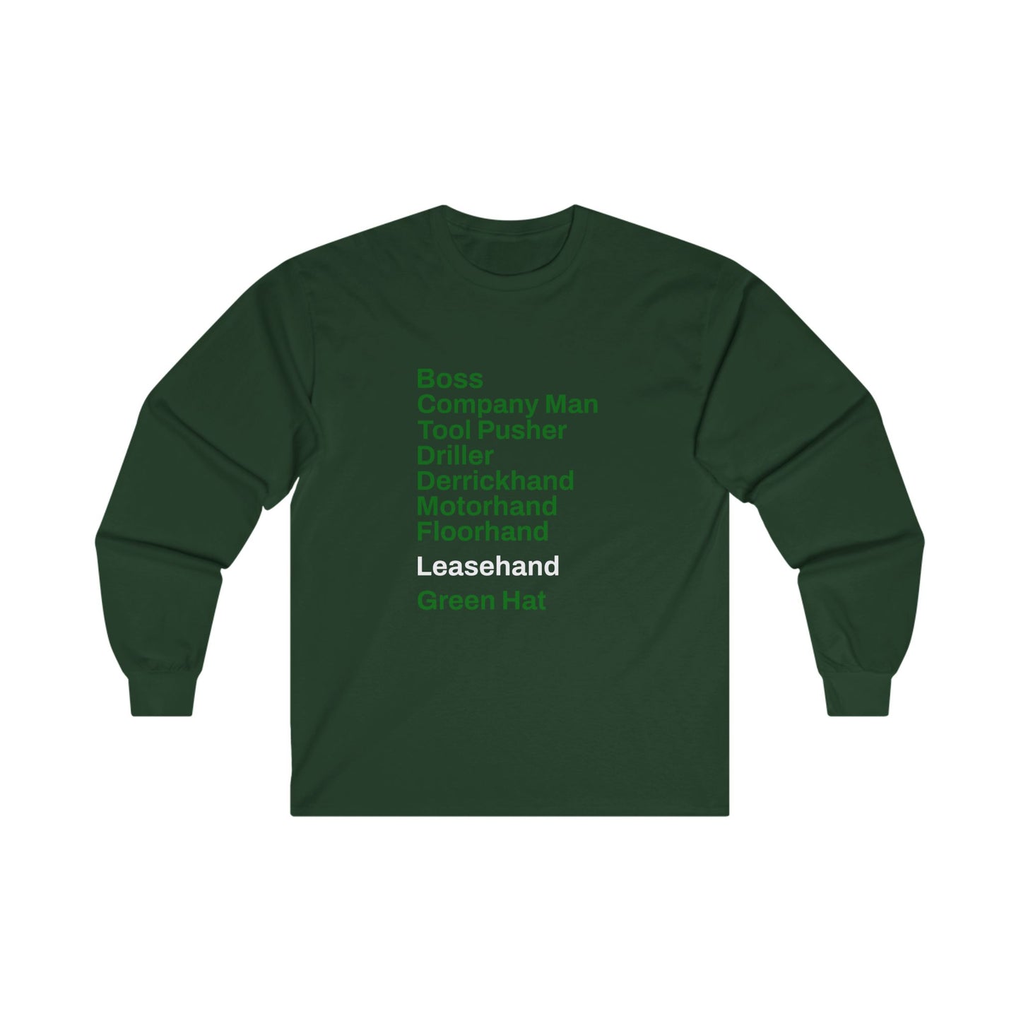 Rig Crew Series 'Leasehand' - Adult Long Sleeve Tee