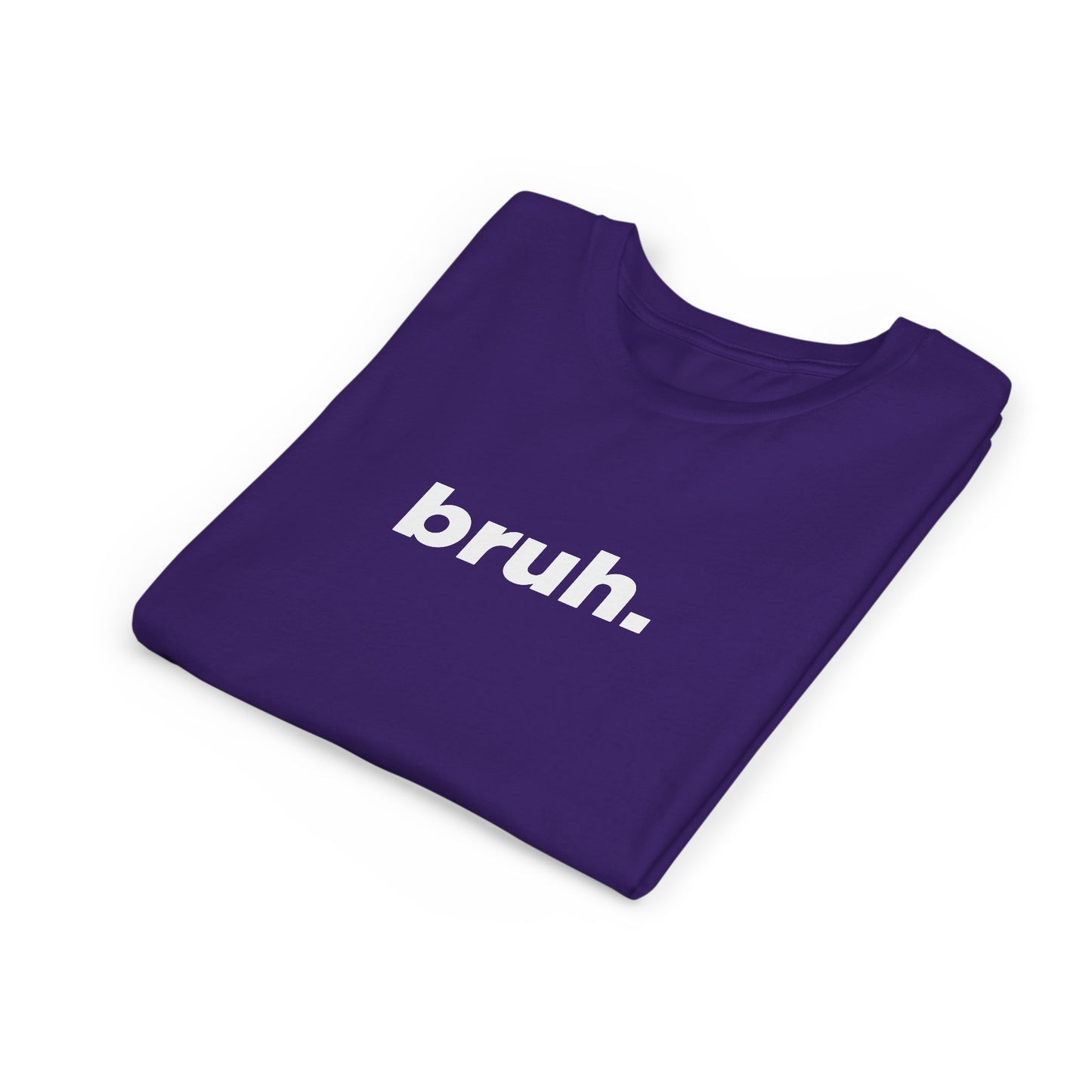 'bruh.' Youth Short Sleeve Tee