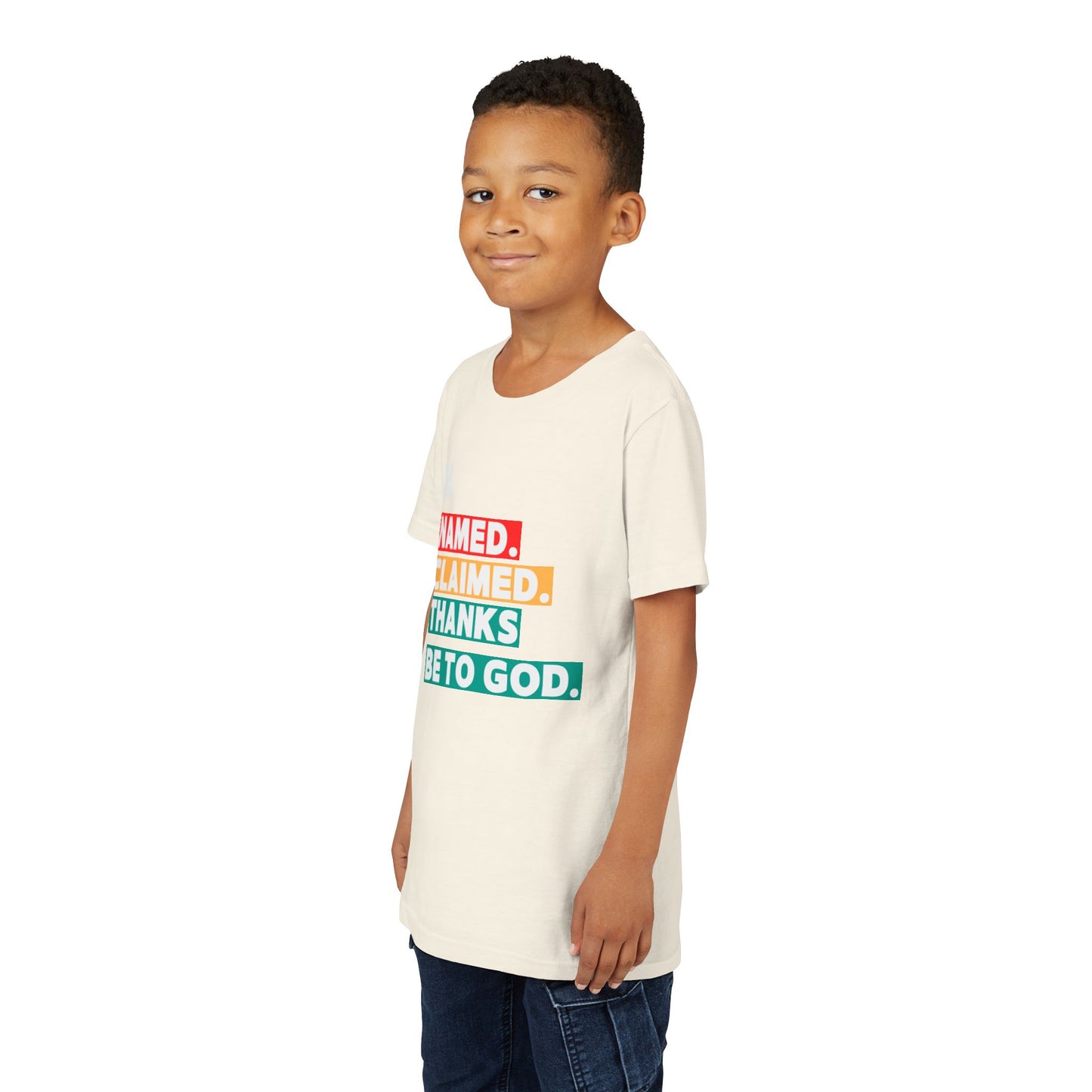 'Named, Claimed' Youth Short Sleeve Tee
