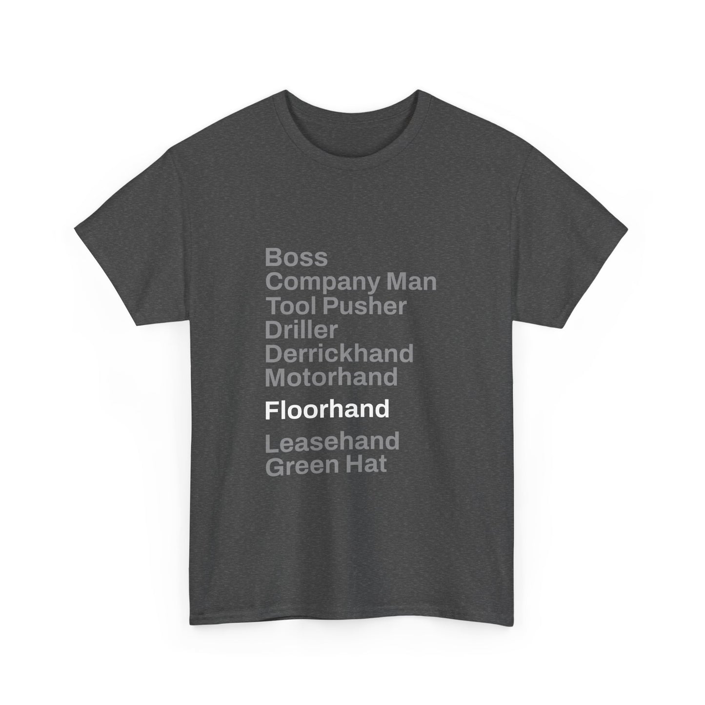 Rig Crew Series 'Floorhand' - Adult Short Sleeve Tee