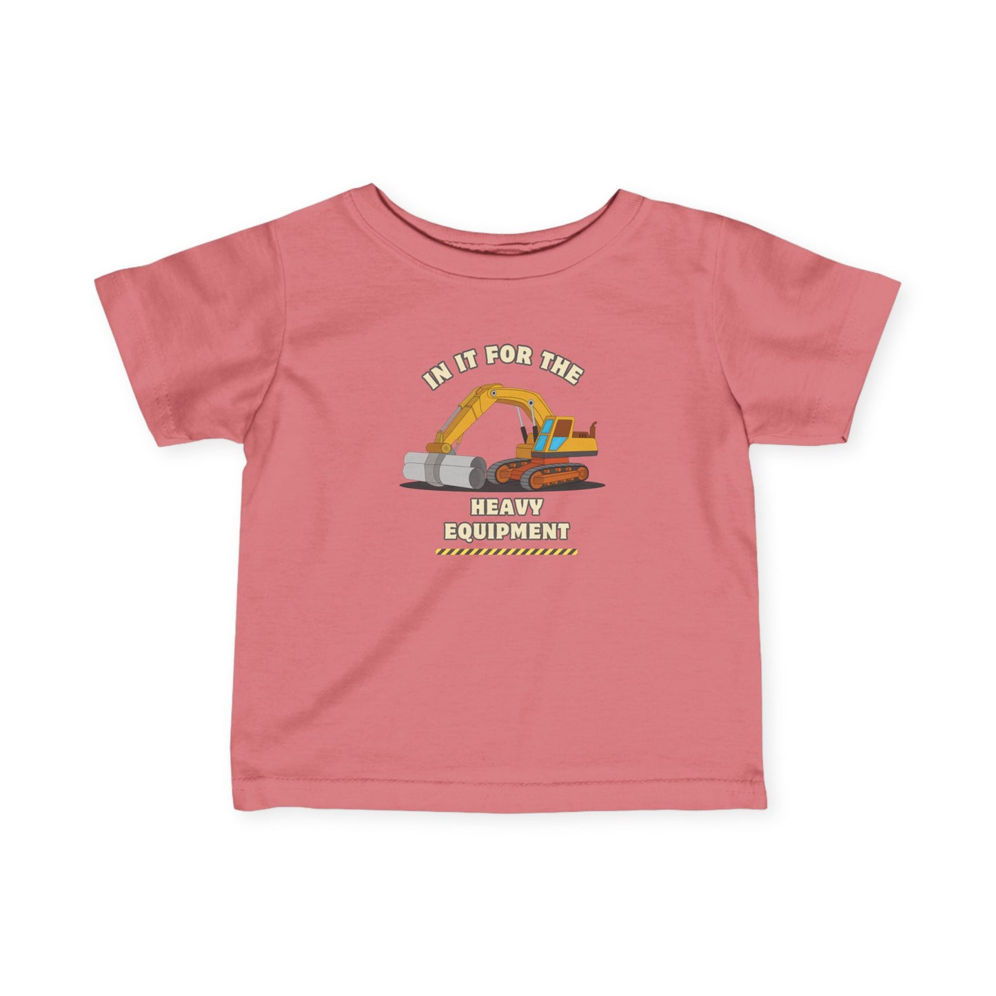 'Heavy Equipment' Infant Short Sleeve Tee