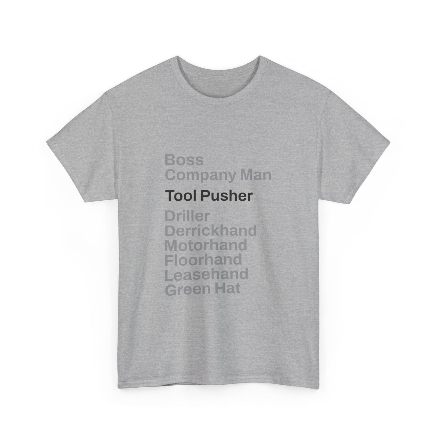 Rig Crew Series 'Tool Pusher' - Adult Short Sleeve Tee