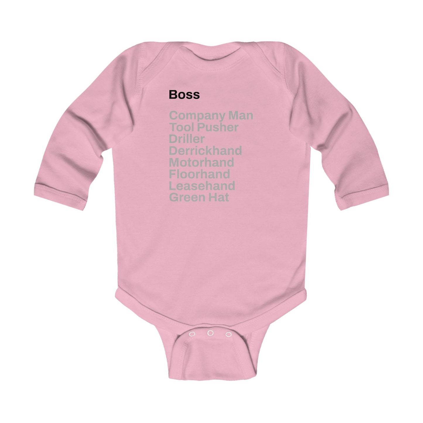 Rig Crew Series - Infant Long Sleeve Onesie