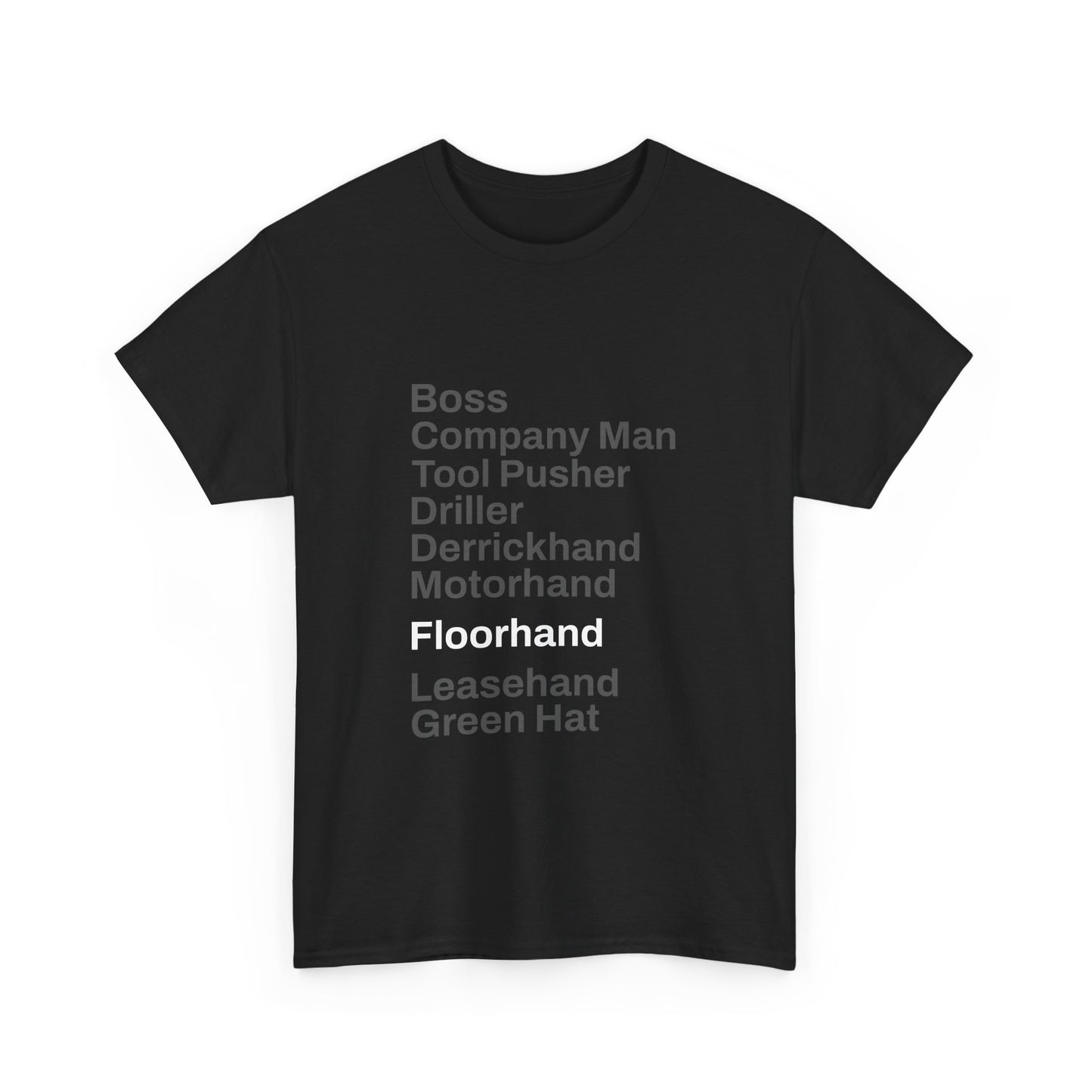 Rig Crew Series 'Floorhand' - Adult Short Sleeve Tee