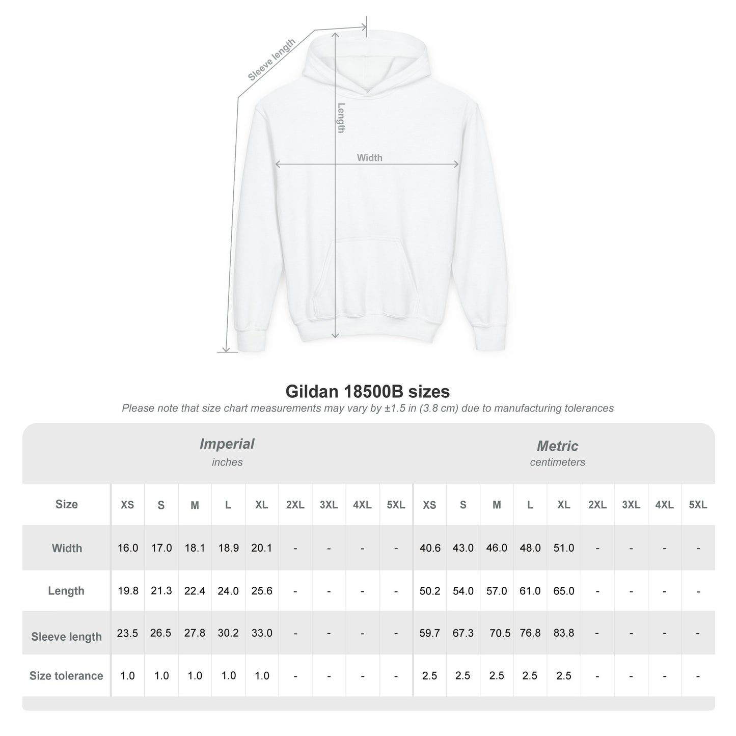 'Named, Claimed' Youth Hoodie