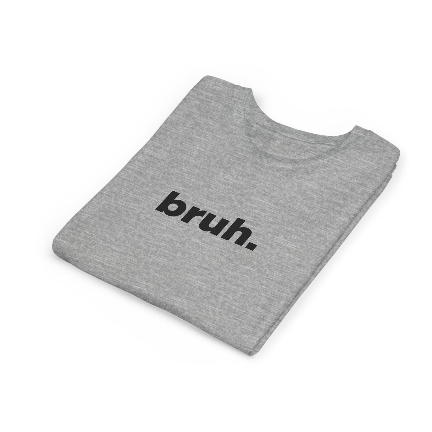 'bruh.' Youth Short Sleeve Tee