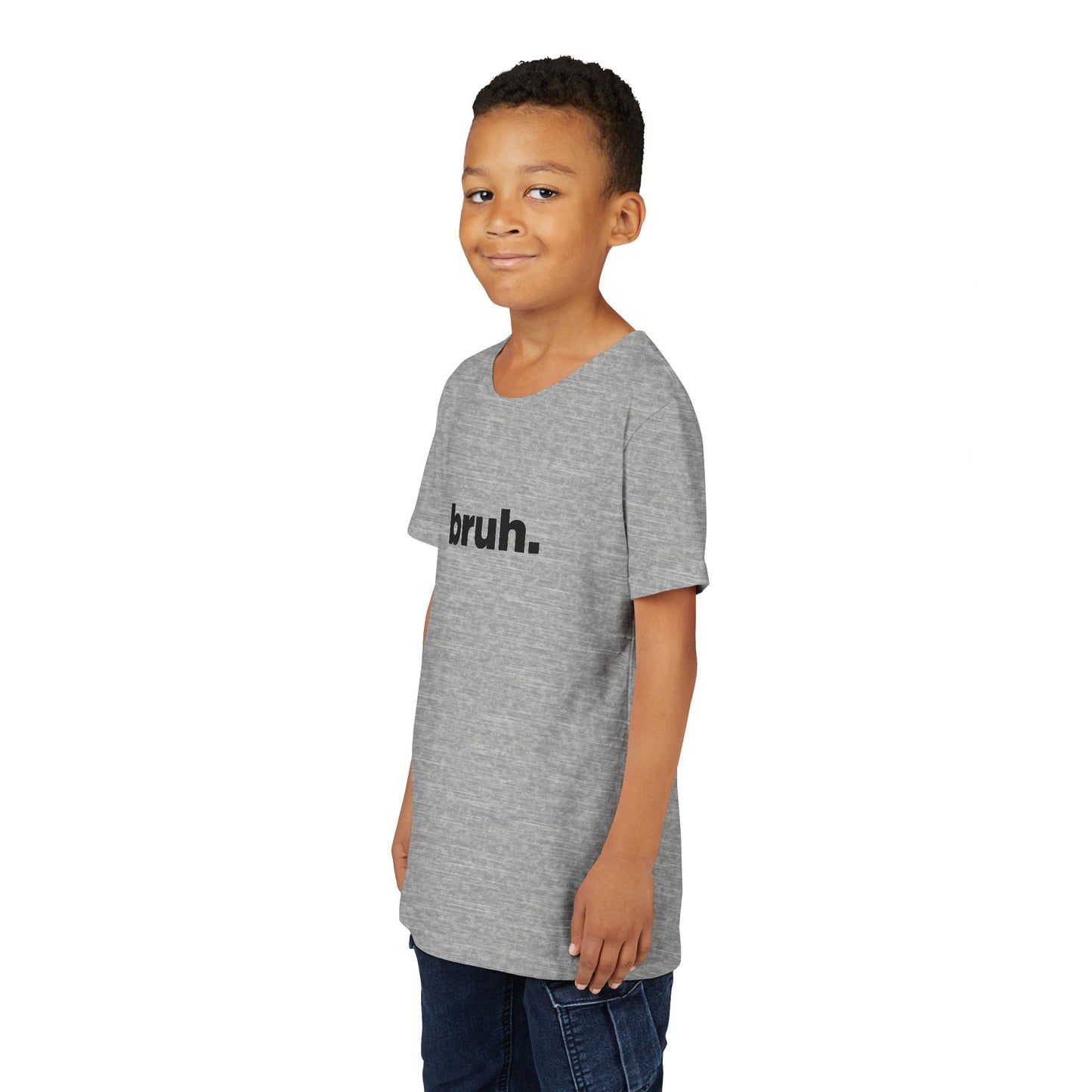 'bruh.' Youth Short Sleeve Tee