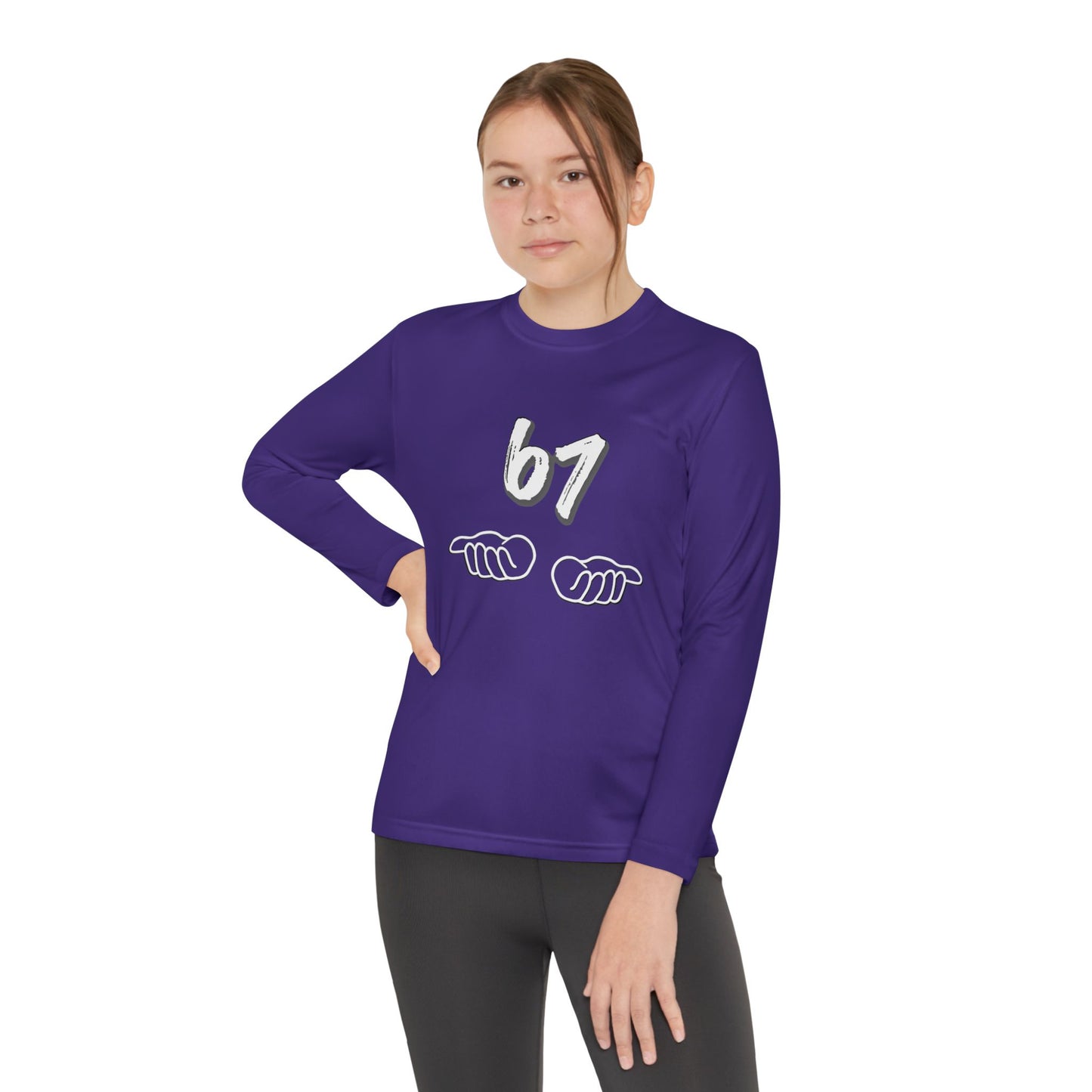 '6-7' Youth Long Sleeve Tee