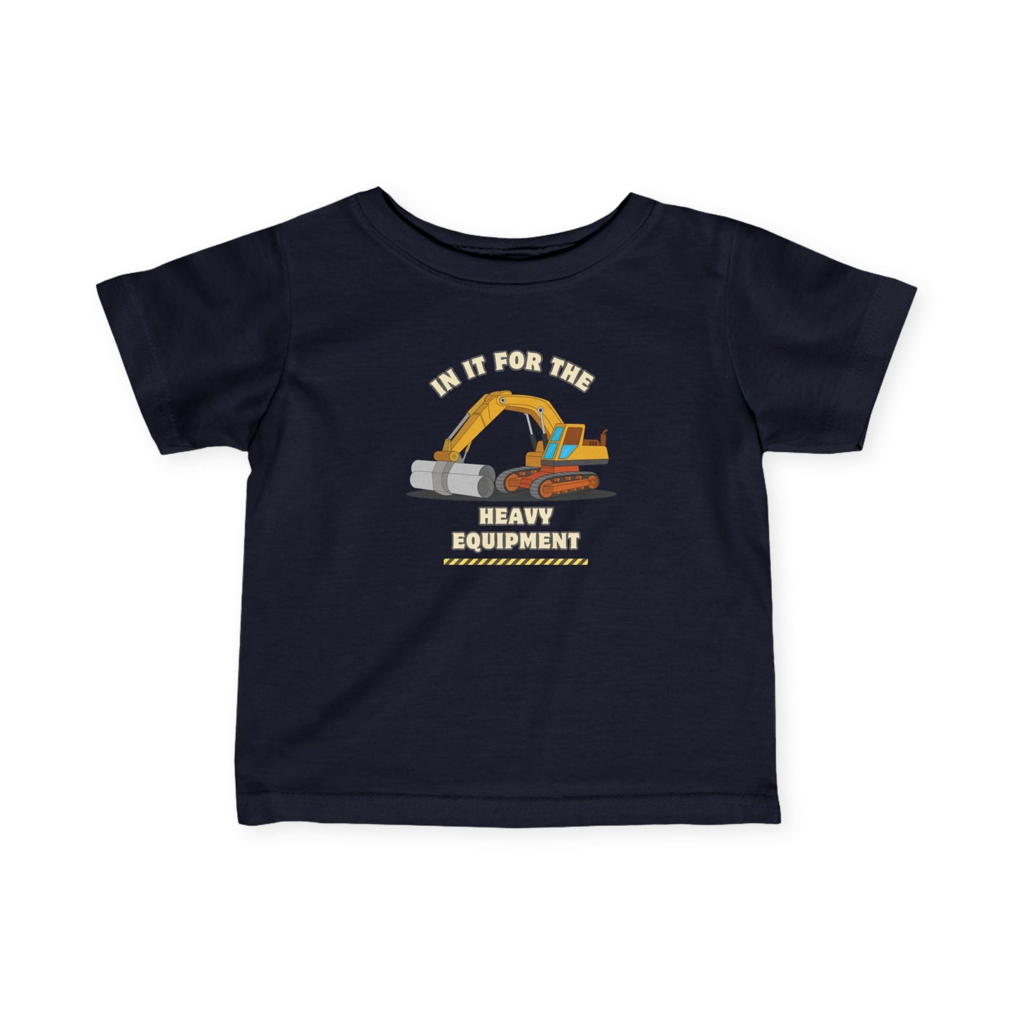 'Heavy Equipment' Infant Short Sleeve Tee