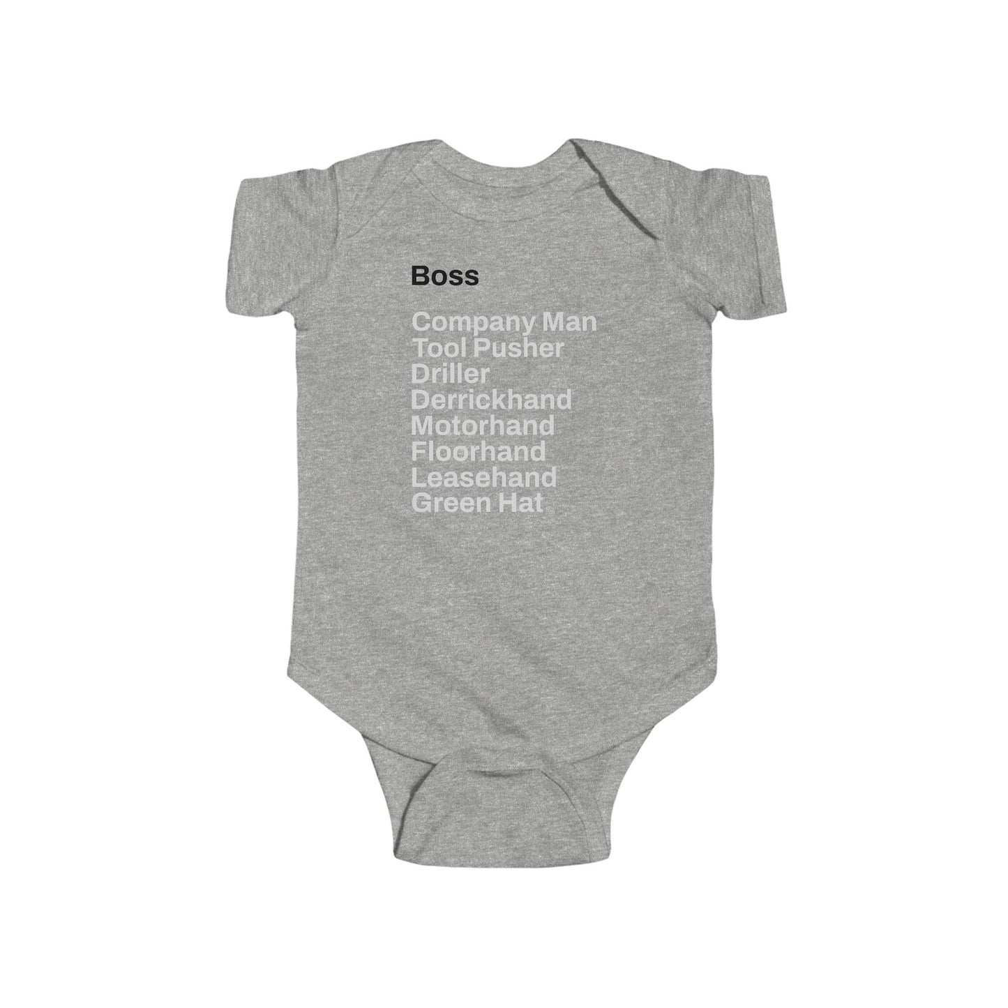 Rig Crew Series - Infant Short Sleeve Onesie