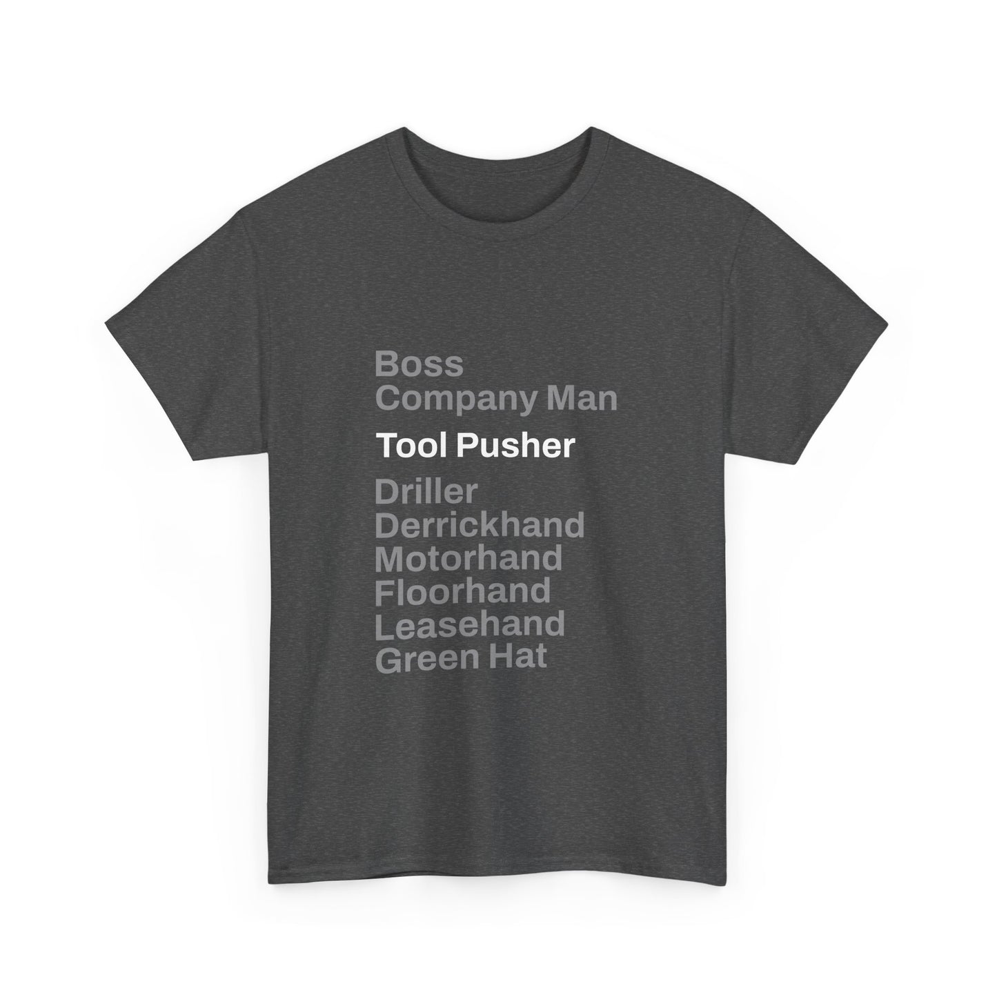Rig Crew Series 'Tool Pusher' - Adult Short Sleeve Tee