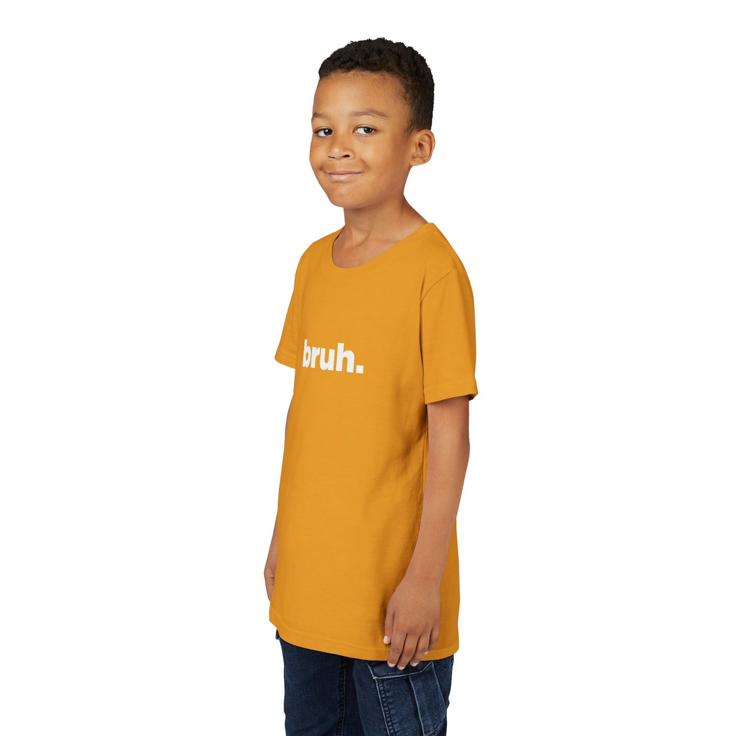 'bruh.' Youth Short Sleeve Tee