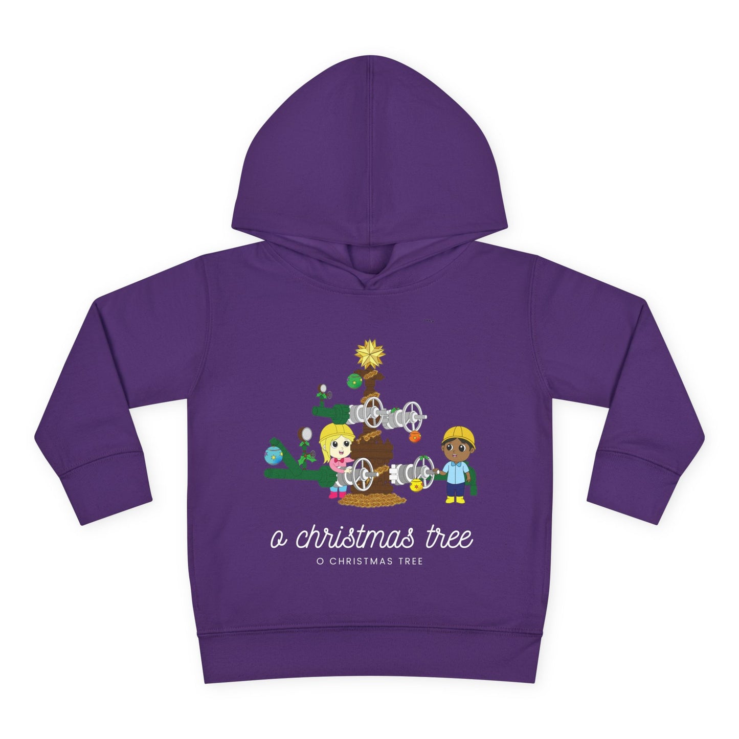 'O Christmas Tree' Toddler Pullover Fleece Hoodie