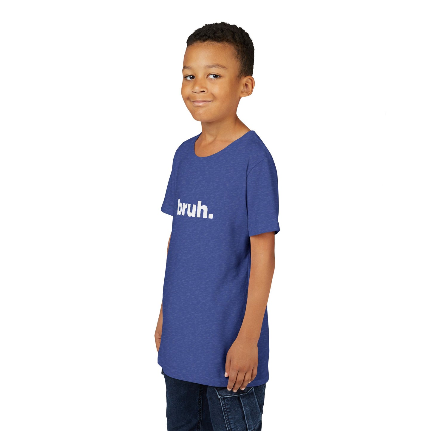 'bruh.' Youth Short Sleeve Tee