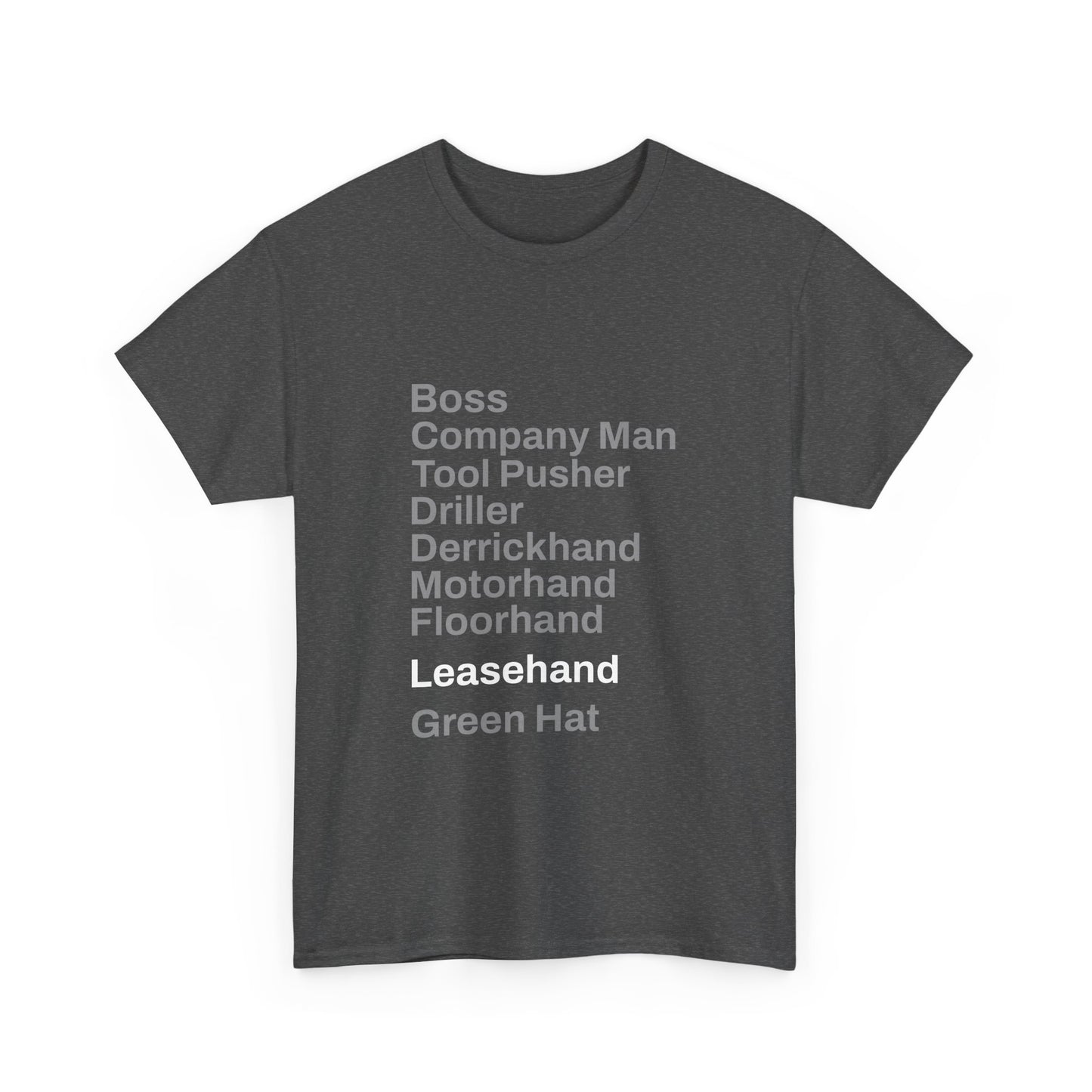 Rig Crew Series 'Leasehand' - Adult Short Sleeve Tee