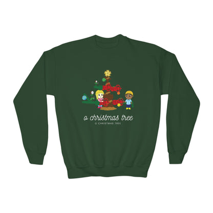 'O Christmas Tree' Youth Holiday Sweatshirt