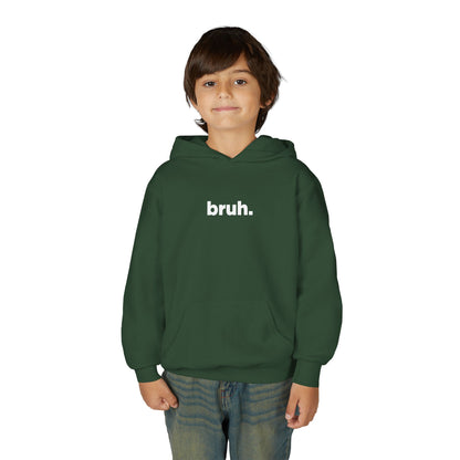 'bruh.' Youth Hoodie
