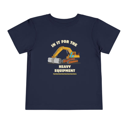 'Heavy Equipment' Toddler Short Sleeve Tee
