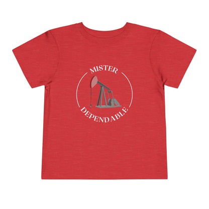 'Mister Dependable' Toddler Short Sleeve Tee