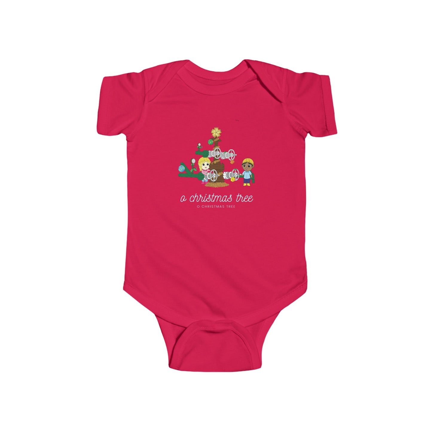 'O Christmas Tree' Infant Short Sleeve Bodysuit