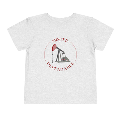 'Mister Dependable' Toddler Short Sleeve Tee