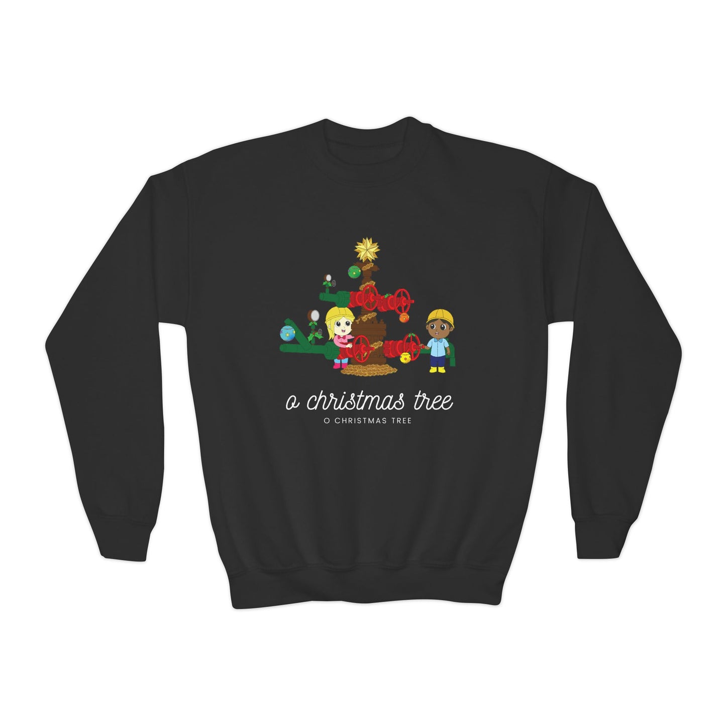 'O Christmas Tree' Youth Holiday Sweatshirt