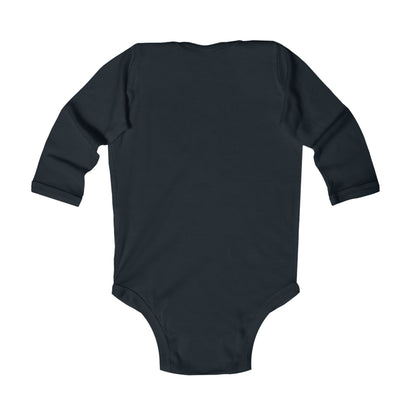 'Named, Claimed' Infant Long Sleeve Onesie