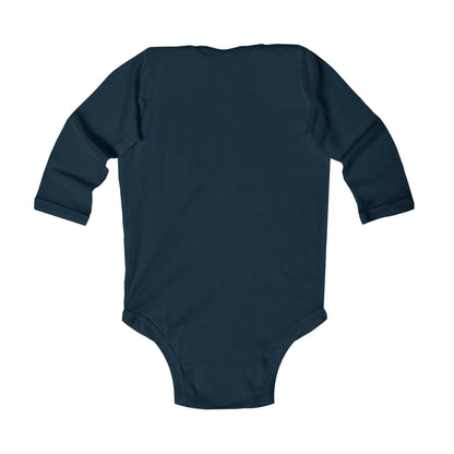 'Named, Claimed' Infant Long Sleeve Onesie