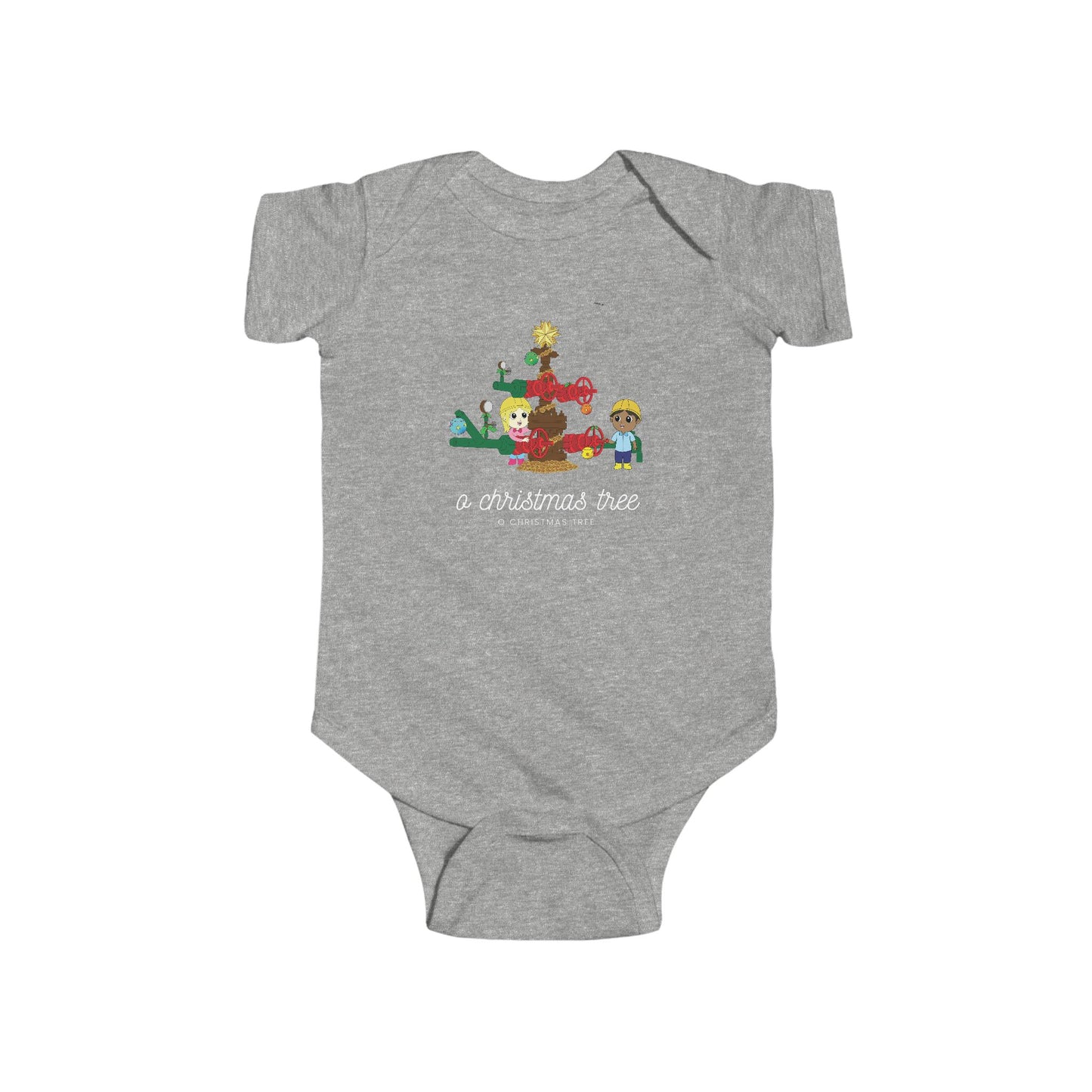 'O Christmas Tree' Infant Short Sleeve Bodysuit