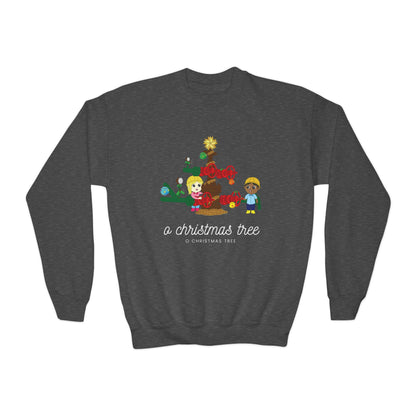 'O Christmas Tree' Youth Holiday Sweatshirt