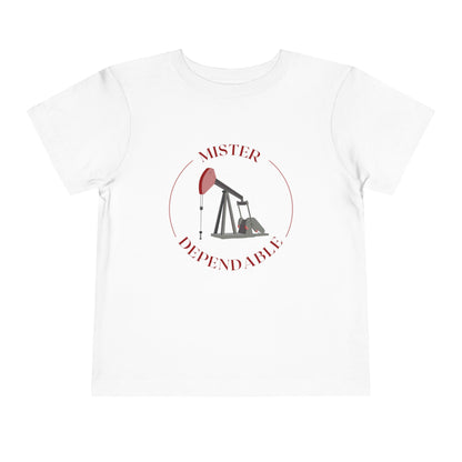 'Mister Dependable' Toddler Short Sleeve Tee