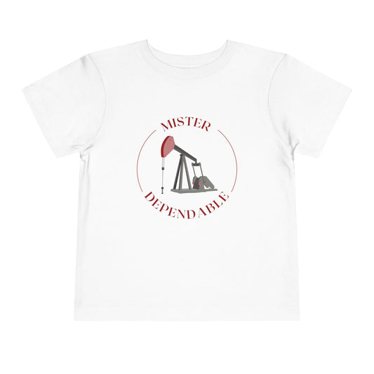 'Mister Dependable' Toddler Short Sleeve Tee