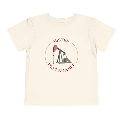 'Mister Dependable' Toddler Short Sleeve Tee