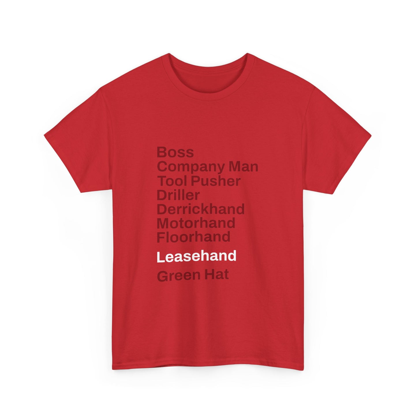 Rig Crew Series 'Leasehand' - Adult Short Sleeve Tee