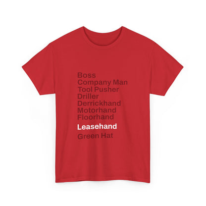 Rig Crew Series 'Leasehand' - Adult Short Sleeve Tee