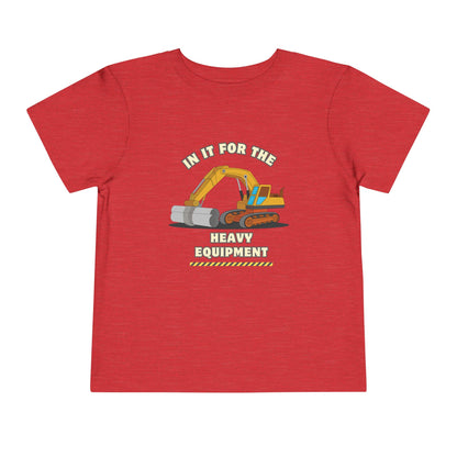 'Heavy Equipment' Toddler Short Sleeve Tee