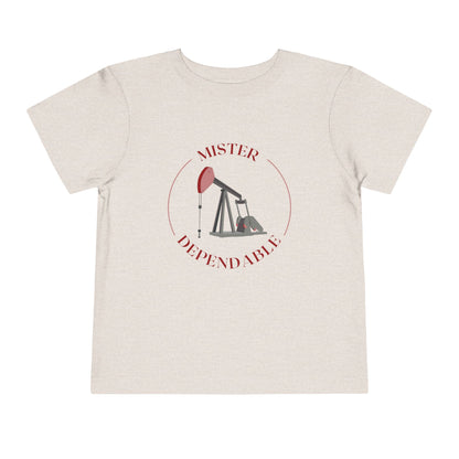 'Mister Dependable' Toddler Short Sleeve Tee