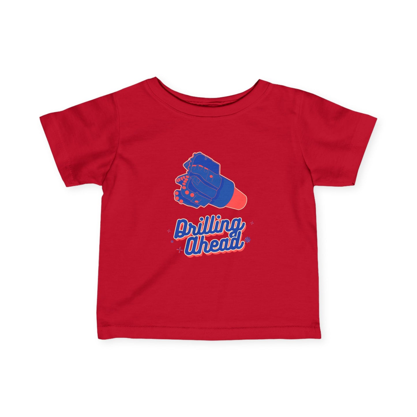 'Drilling Ahead' Infant Short Sleeve Tee