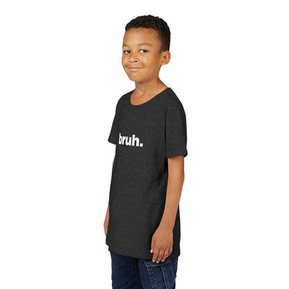 'bruh.' Youth Short Sleeve Tee