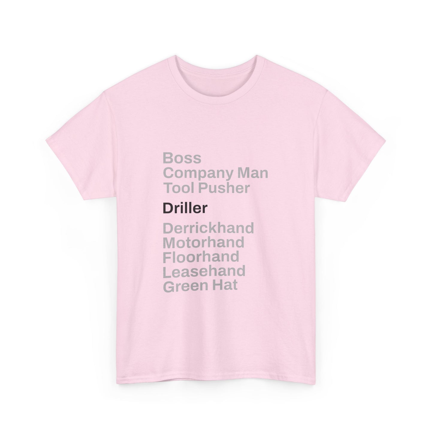 Rig Crew Series 'Driller' - Adult Short Sleeve Tee