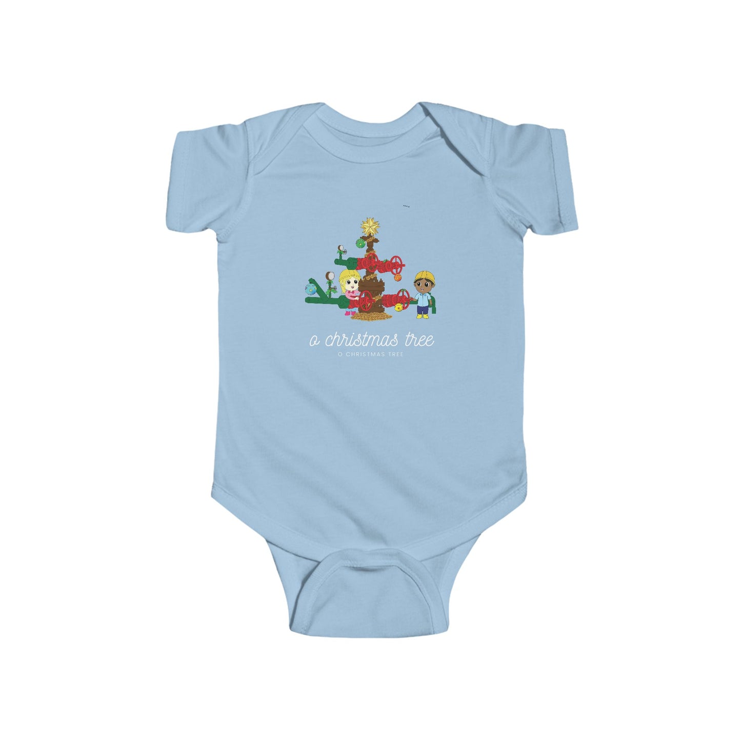 'O Christmas Tree' Infant Short Sleeve Bodysuit