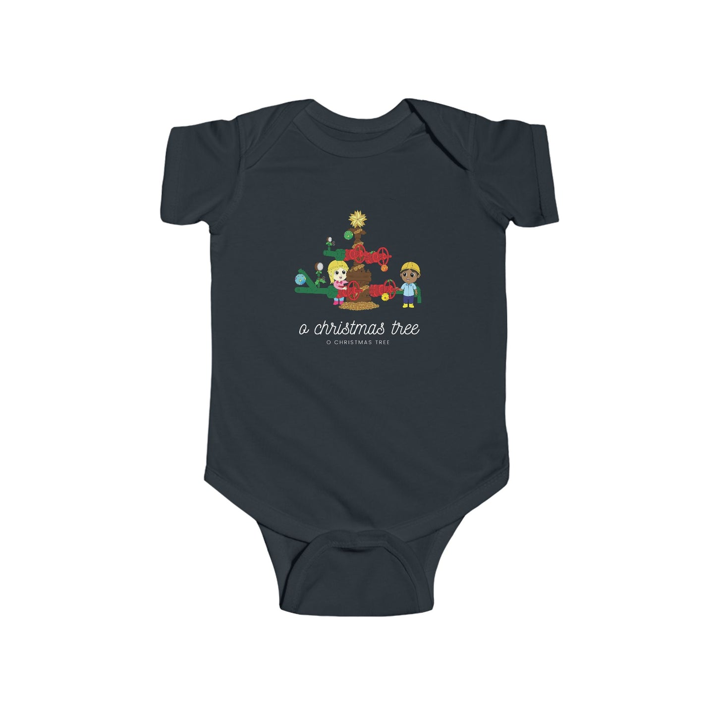 'O Christmas Tree' Infant Short Sleeve Bodysuit