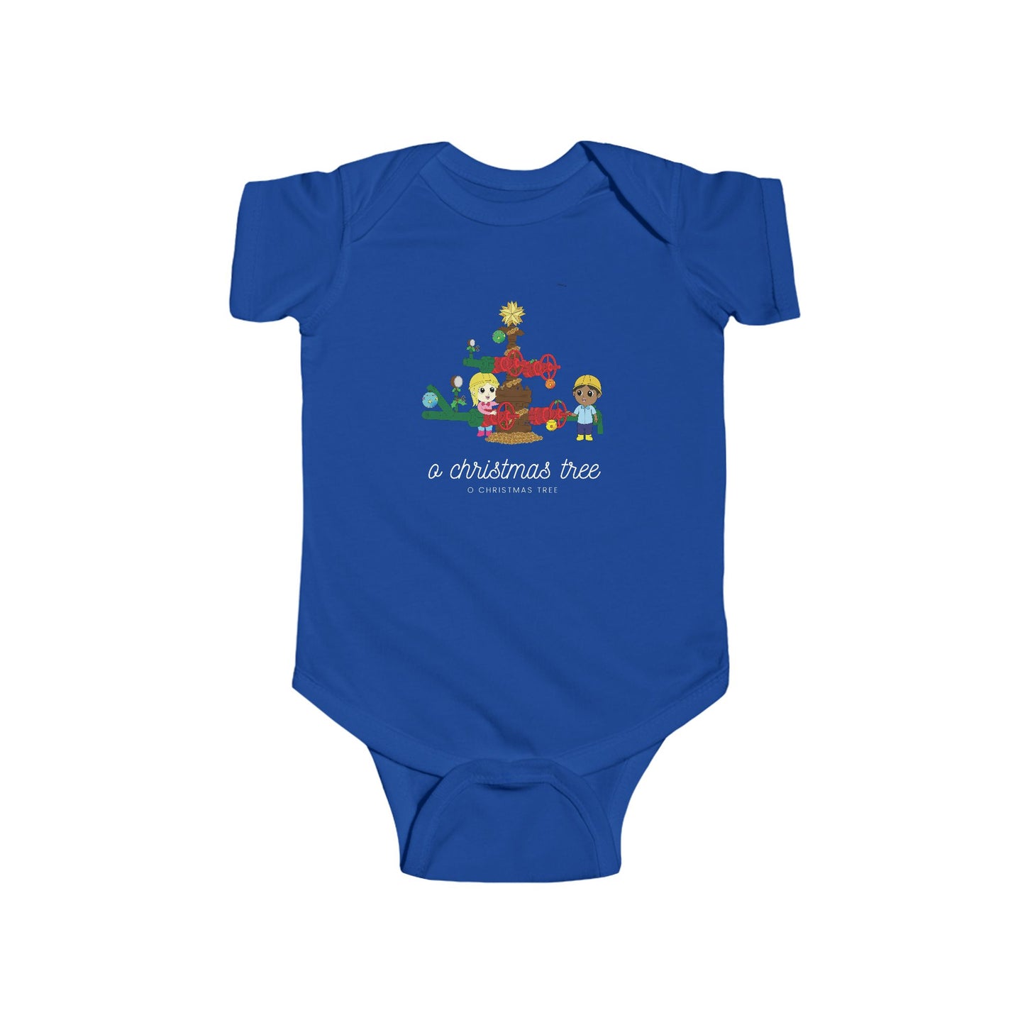 'O Christmas Tree' Infant Short Sleeve Bodysuit