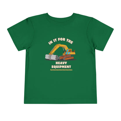 'Heavy Equipment' Toddler Short Sleeve Tee
