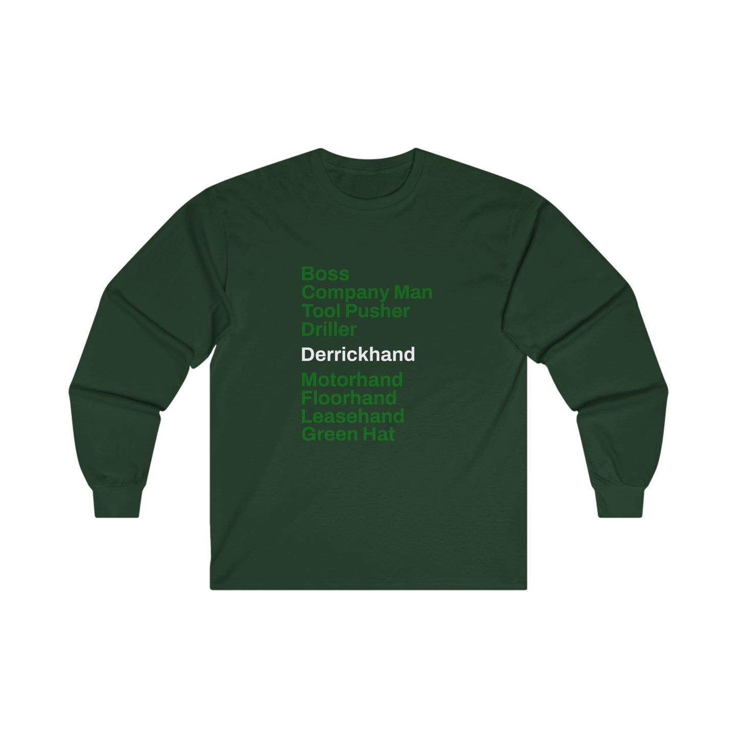 Rig Crew Series 'Derrickhand' - Adult Long Sleeve Tee