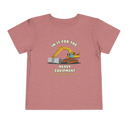 'Heavy Equipment' Toddler Short Sleeve Tee
