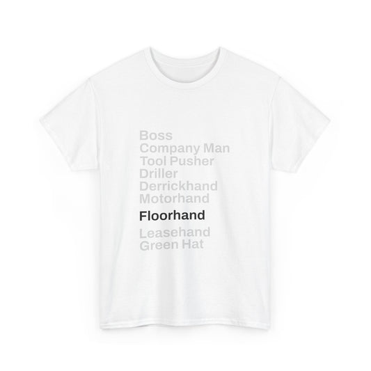 Rig Crew Series 'Floorhand' - Adult Short Sleeve Tee