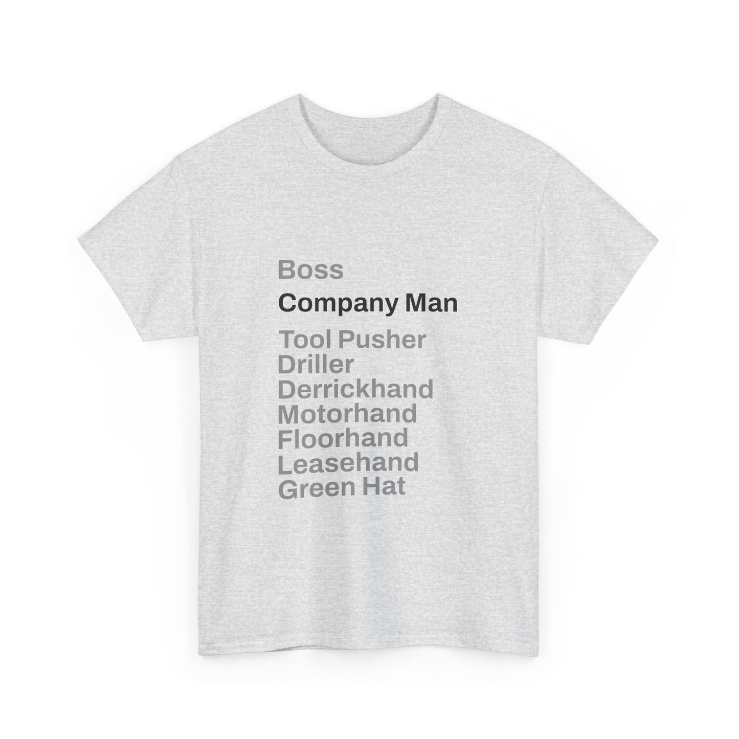 Rig Crew Series 'Company Man' - Adult Short Sleeve Tee