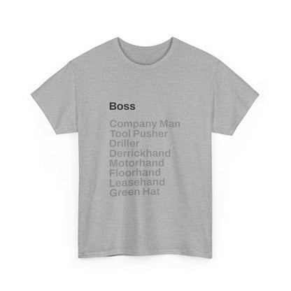 Rig Crew Series 'Boss' - Adult Short Sleeve Tee